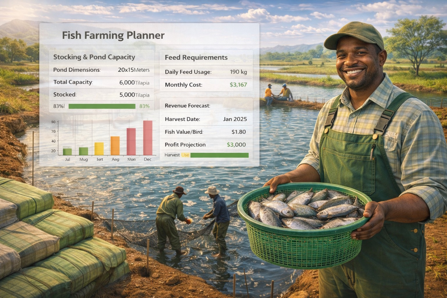 Fish growth calculator