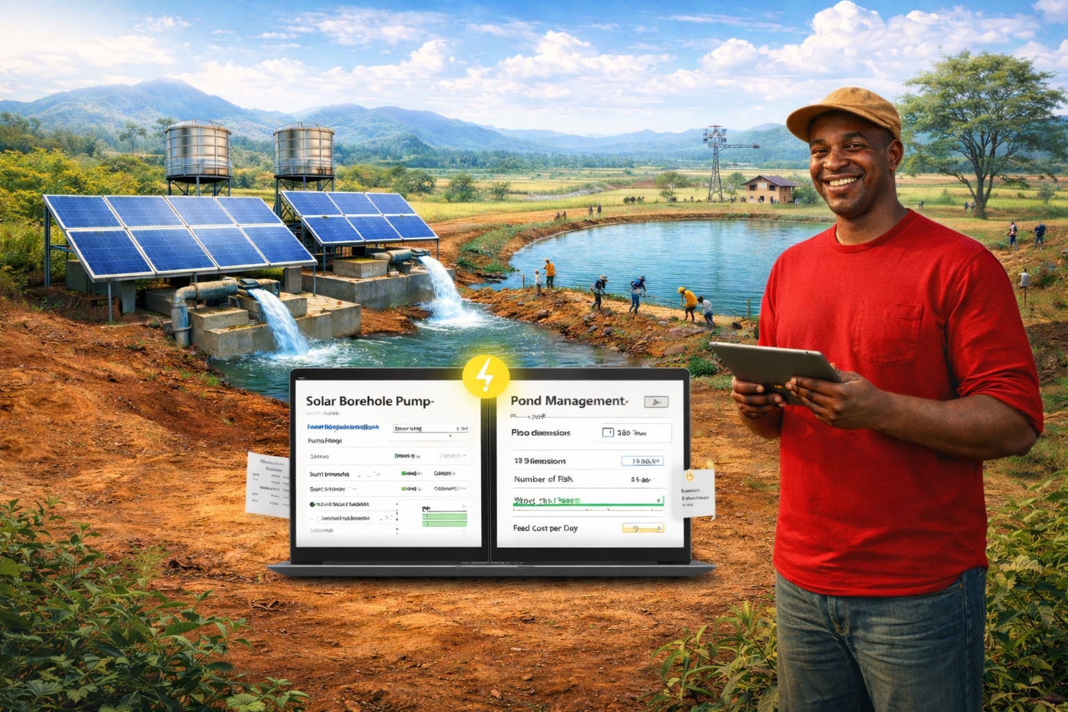 Water and solar planning